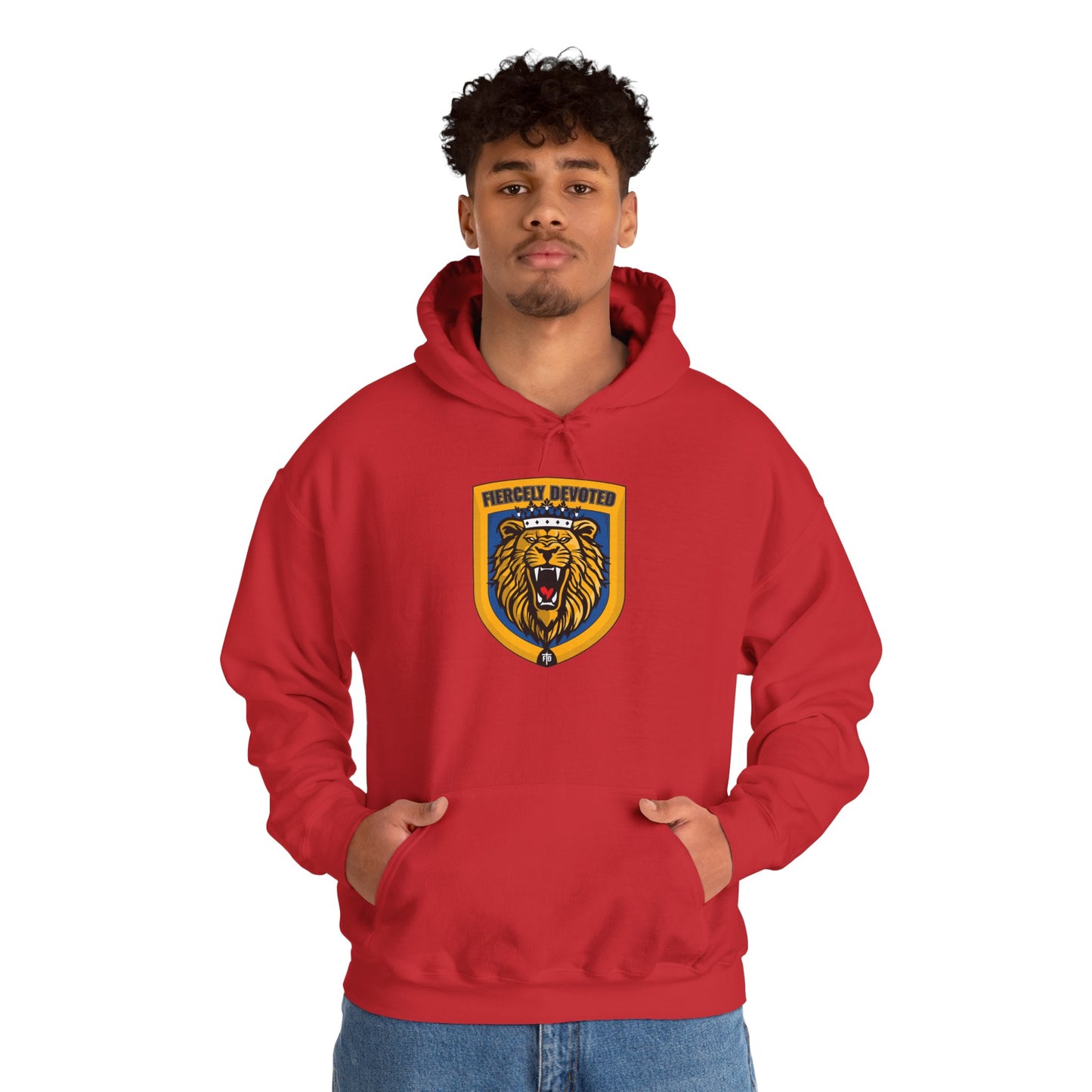 Fiercely Devoted Lion Hoodie