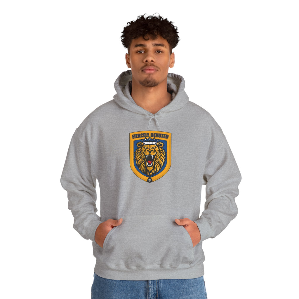 Fiercely Devoted Lion Hoodie