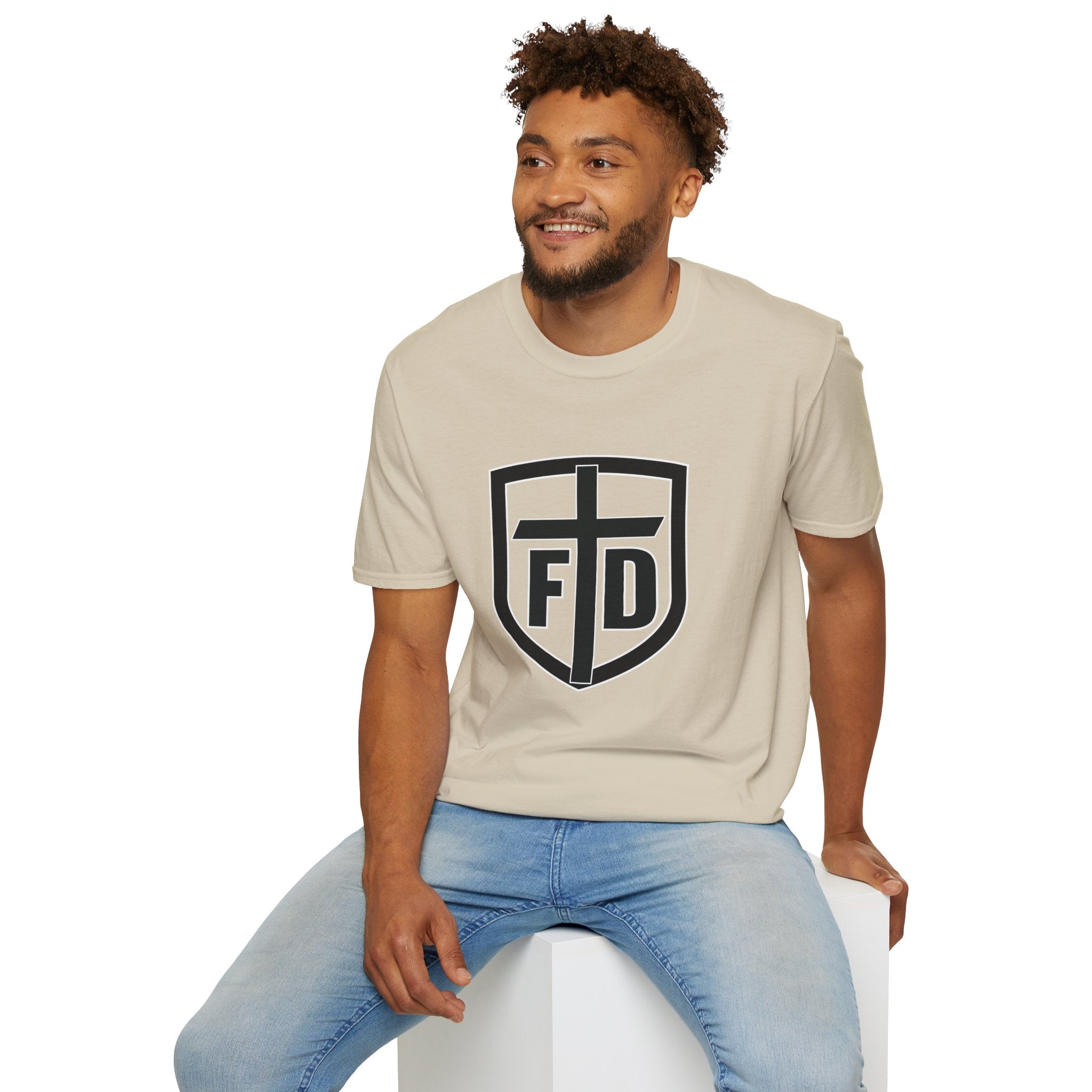 Fiercely Devoted Lettermark Tee