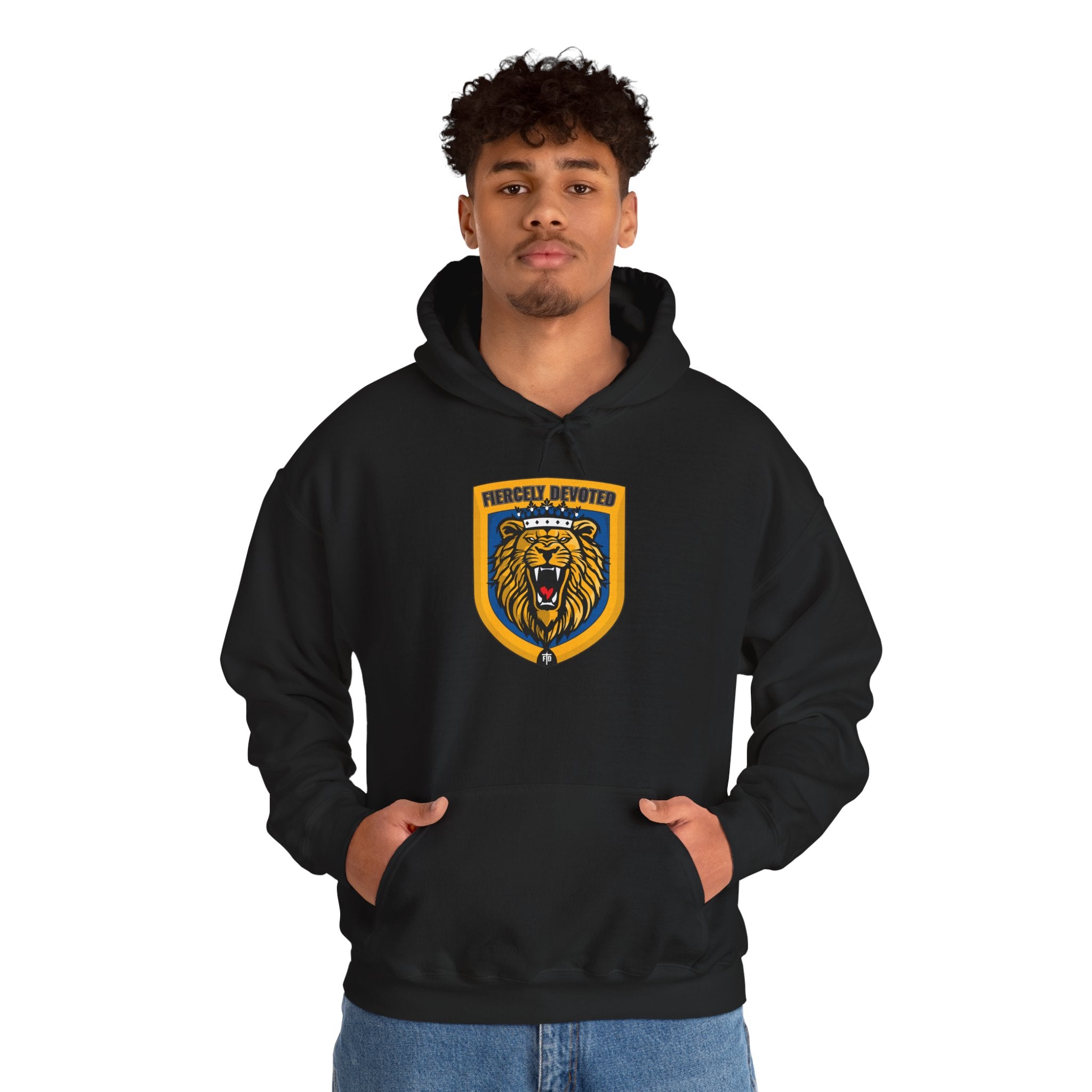 Fiercely Devoted Lion Hoodie