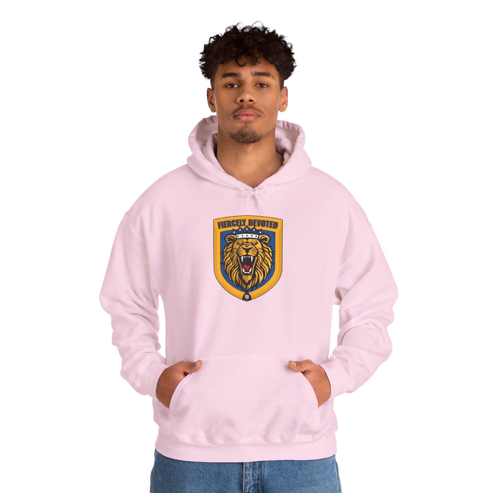 Fiercely Devoted Lion Hoodie
