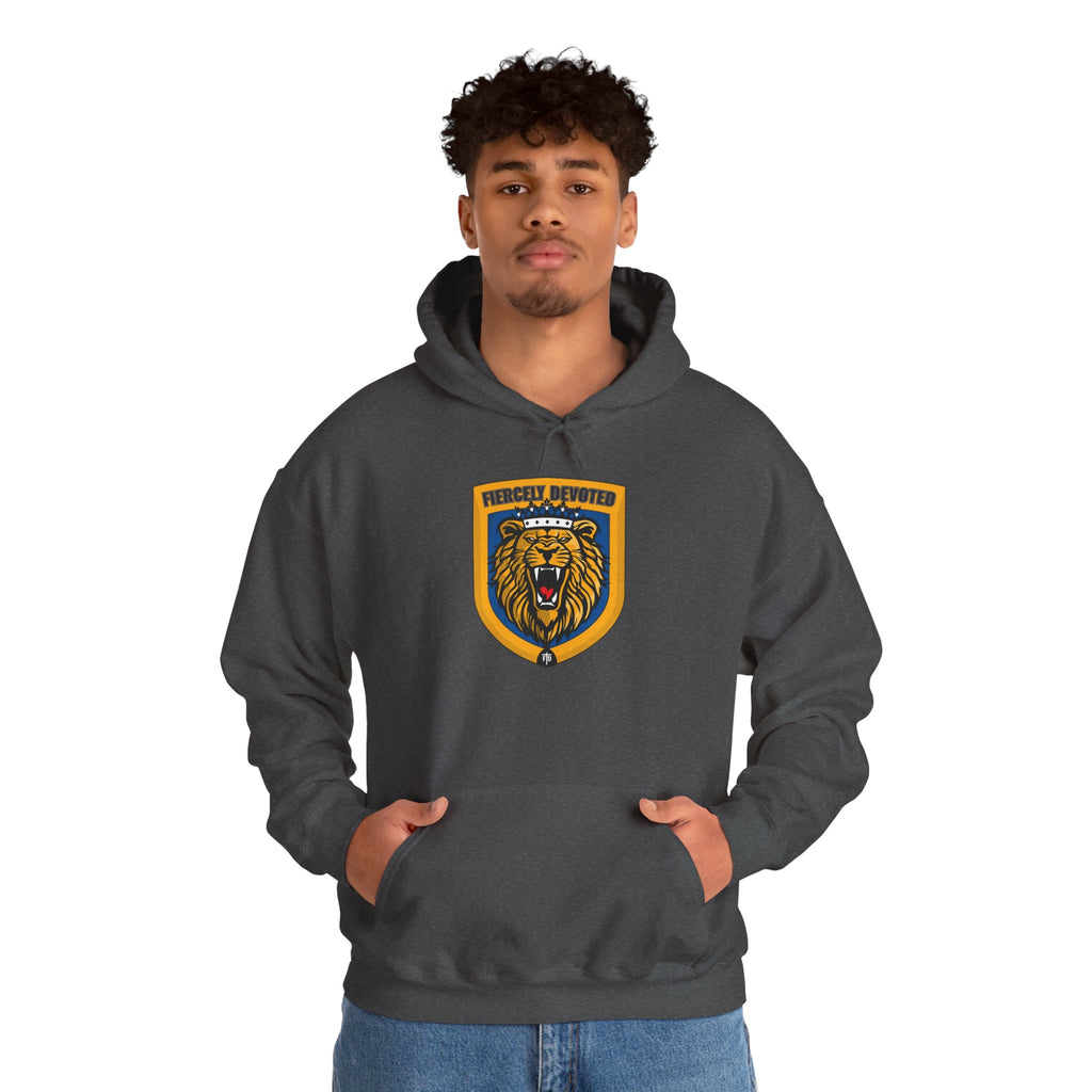 Fiercely Devoted Lion Hoodie