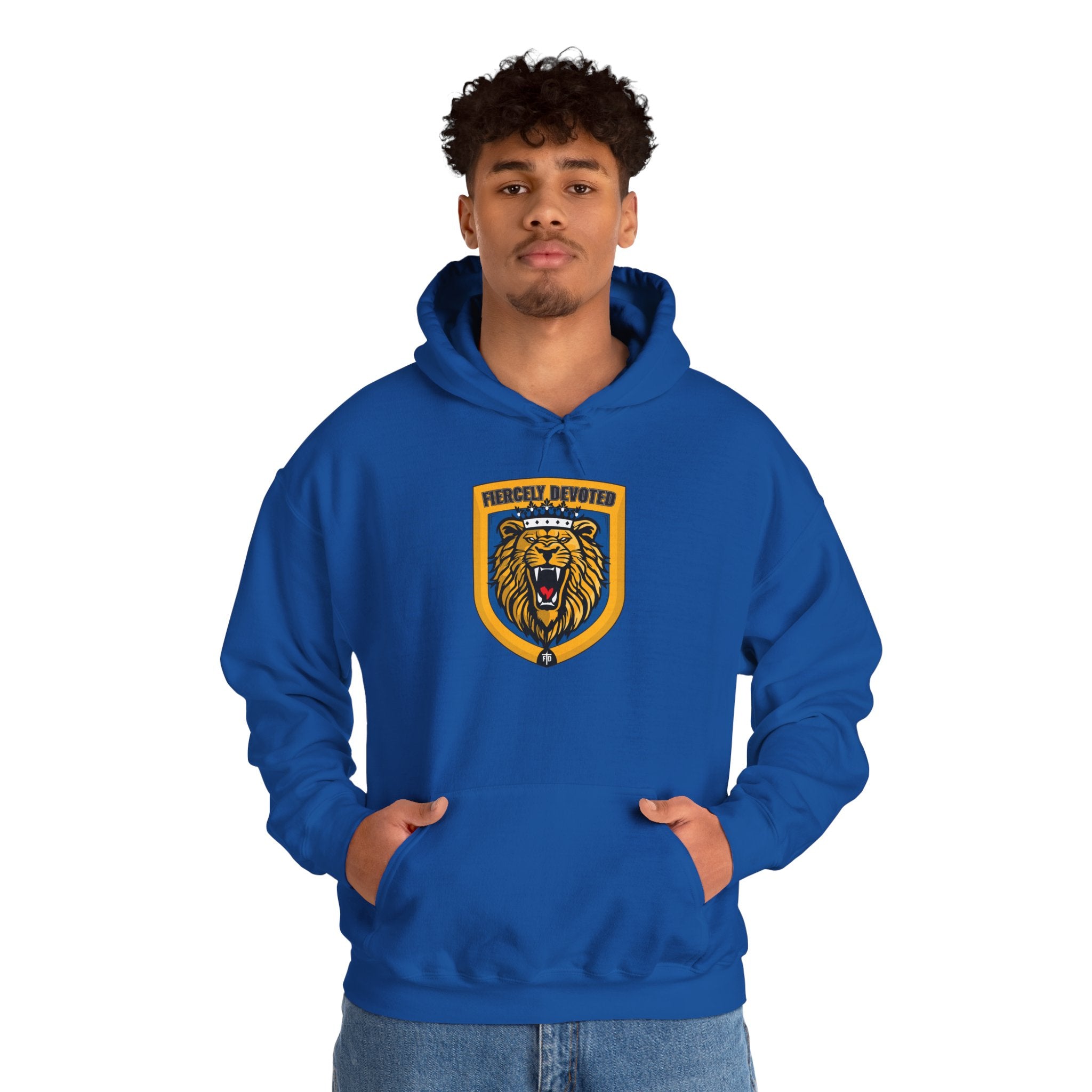 Fiercely Devoted Lion Hoodie