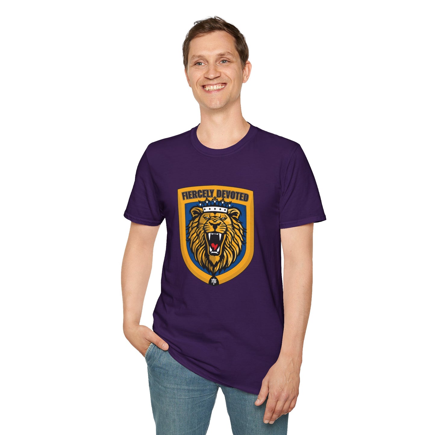 Fiercely Devoted Lion Tee