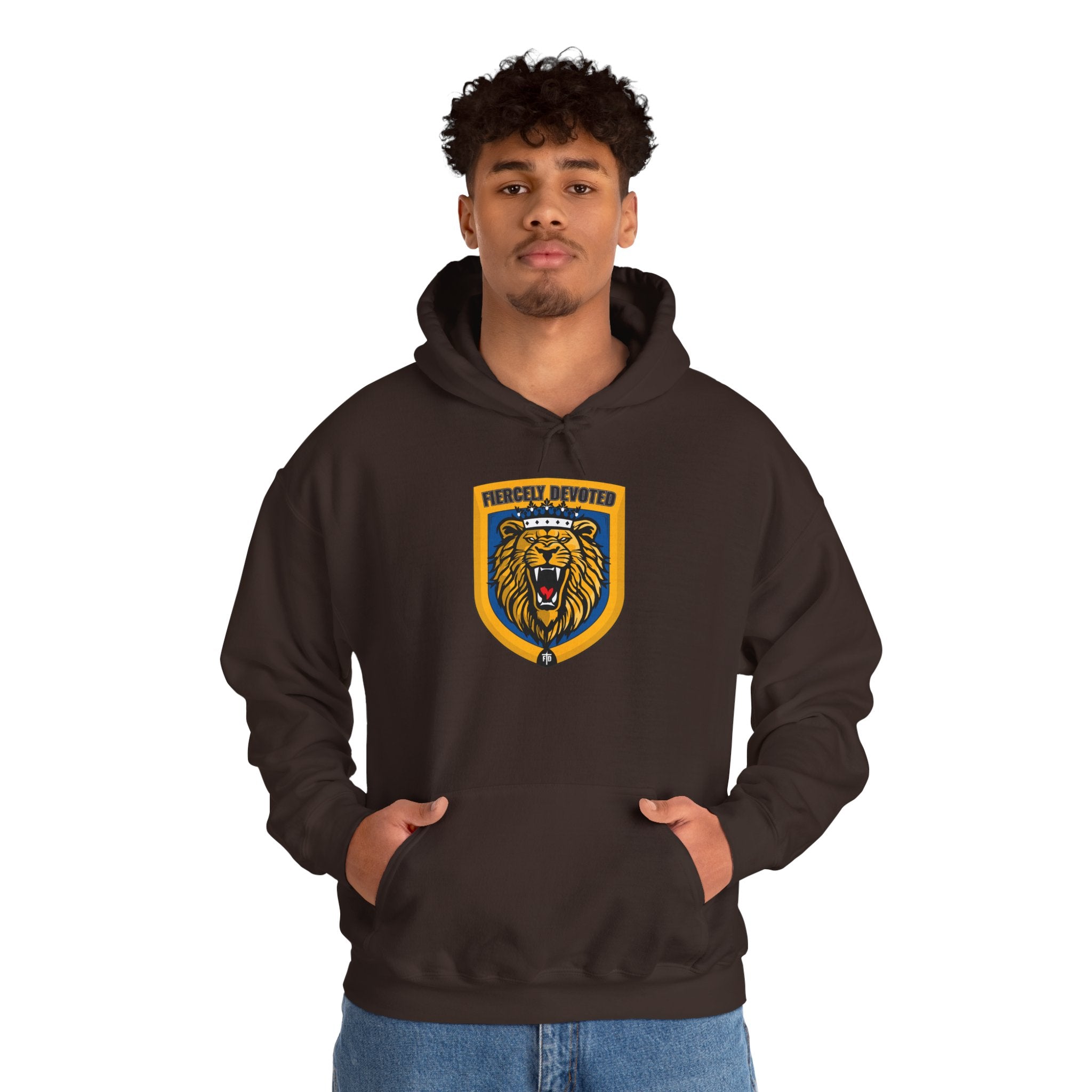 Fiercely Devoted Lion Hoodie