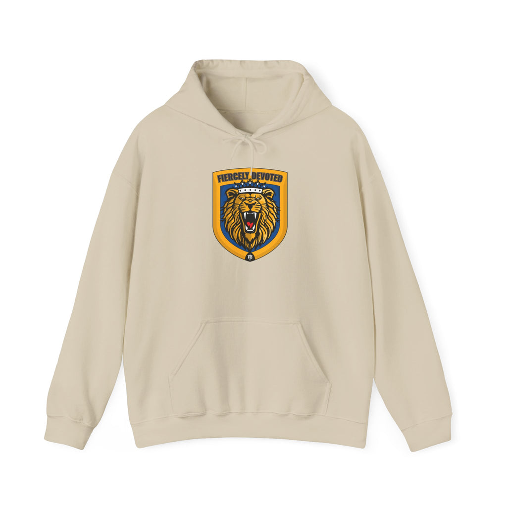 Fiercely Devoted Lion Hoodie