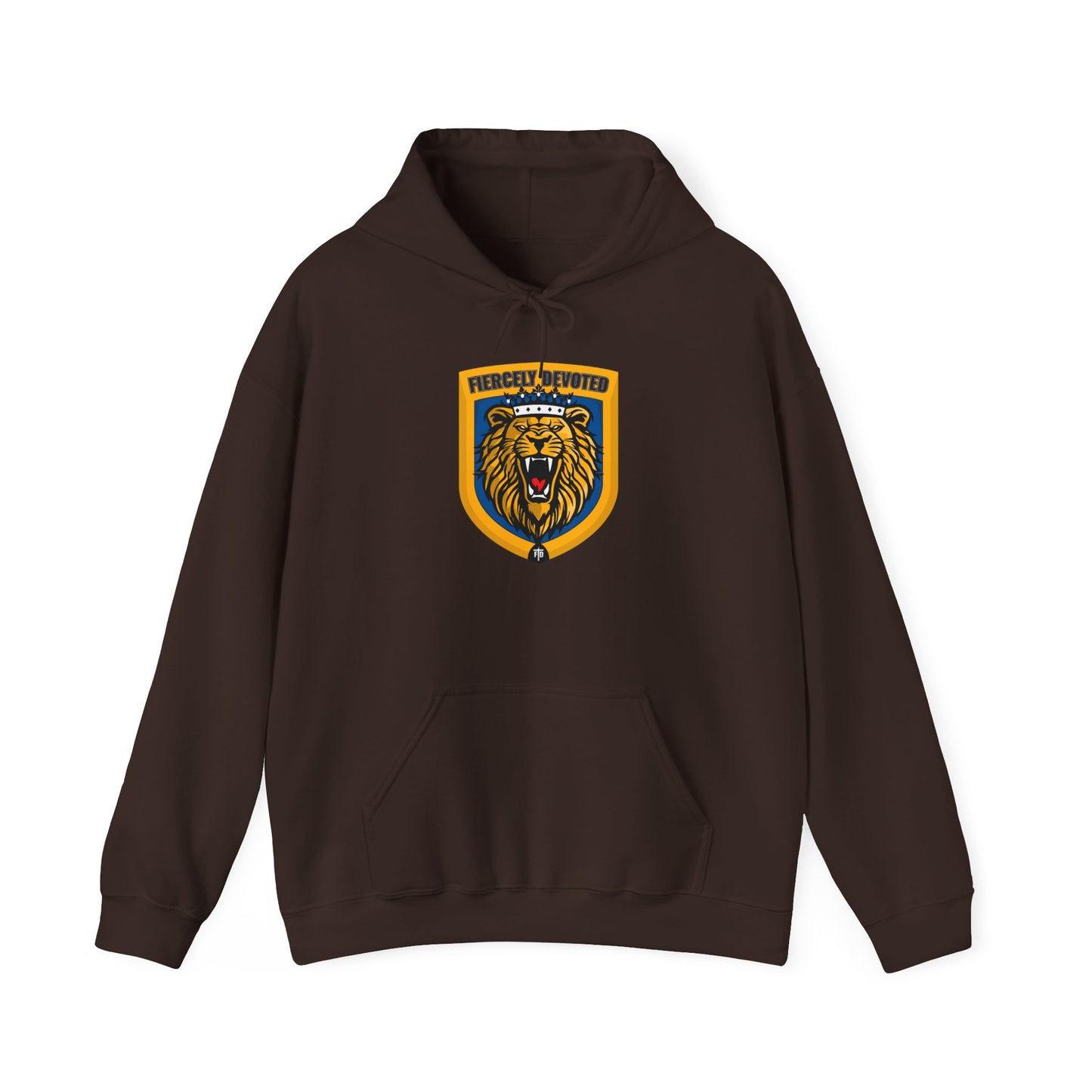 Fiercely Devoted Lion Hoodie