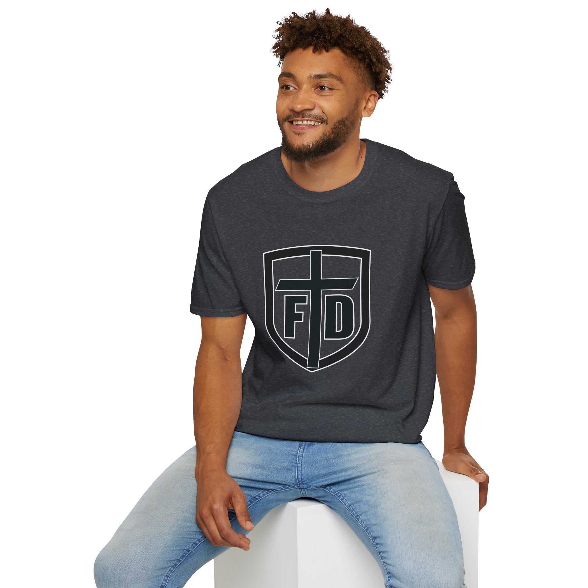 Fiercely Devoted Lettermark Tee