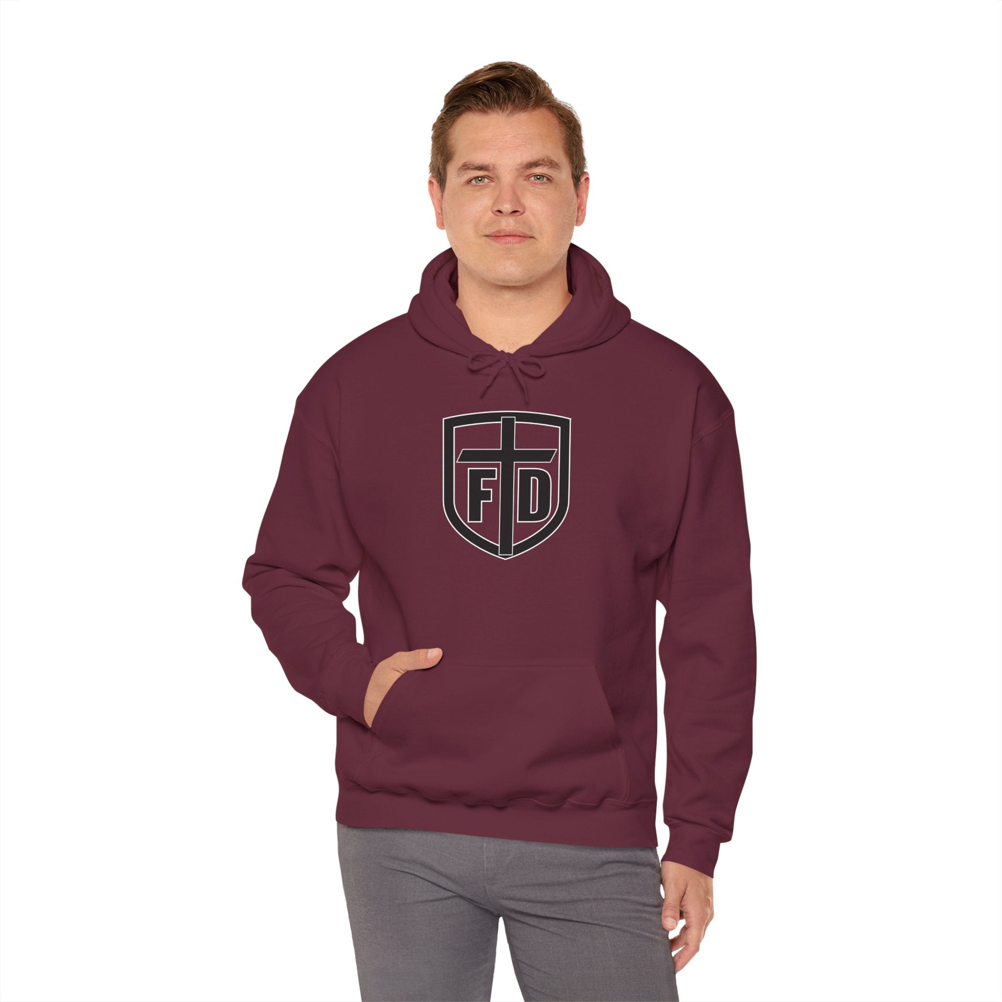 Fiercely Devoted Lettermark Hoodie