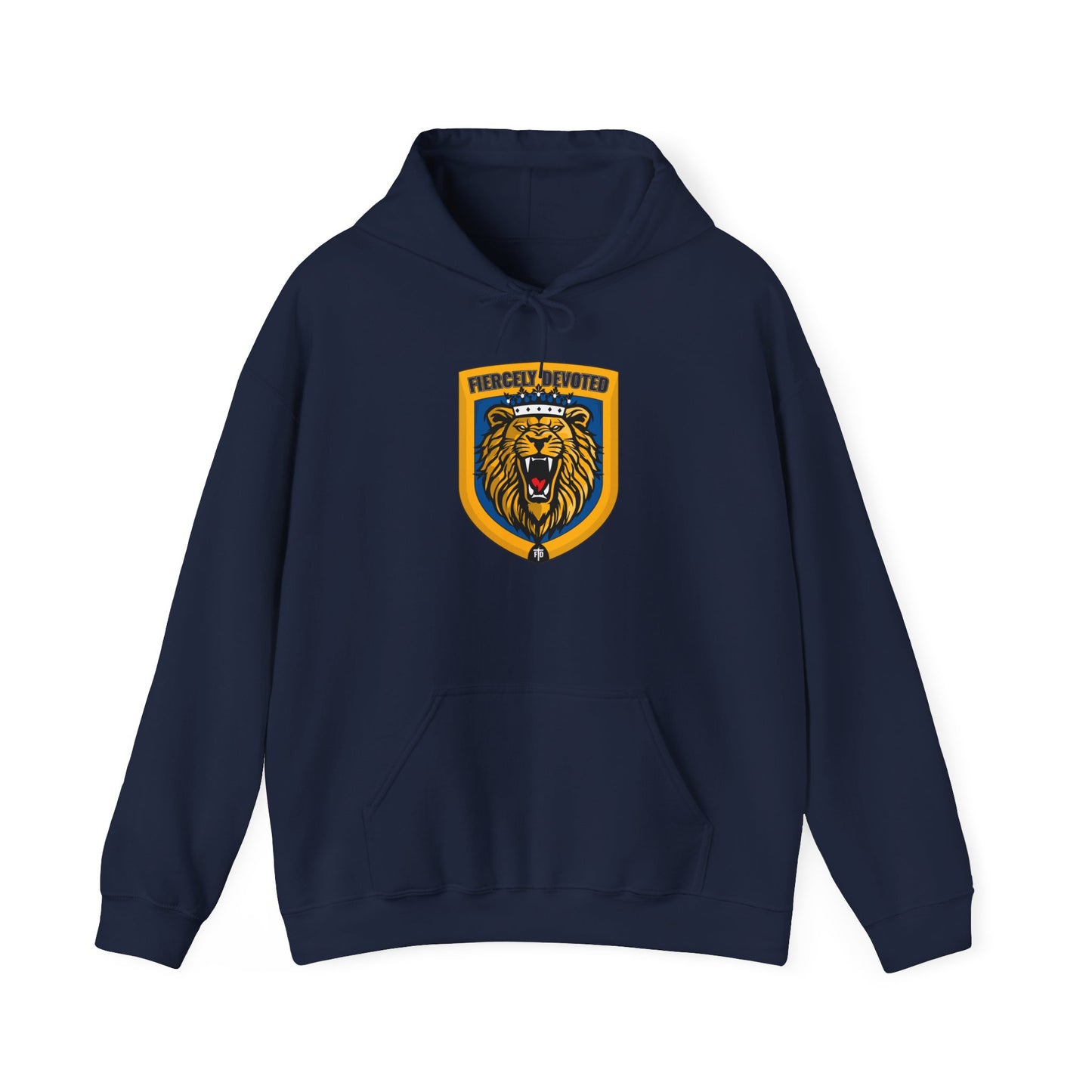Fiercely Devoted Lion Hoodie