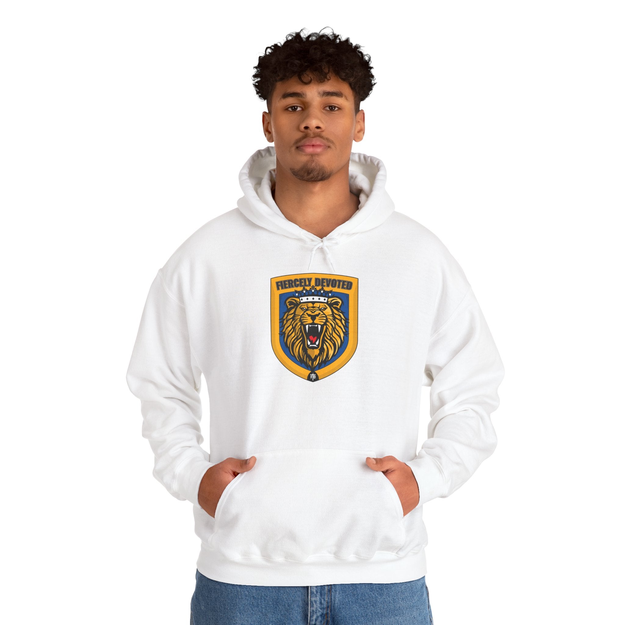 Fiercely Devoted Lion Hoodie