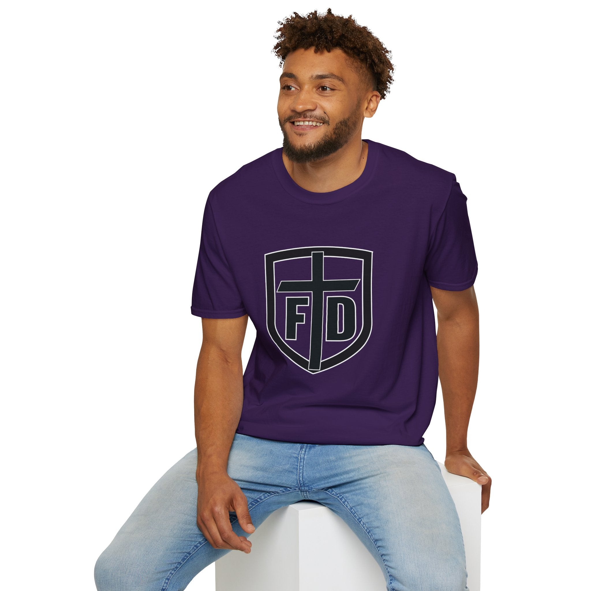 Fiercely Devoted Lettermark Tee