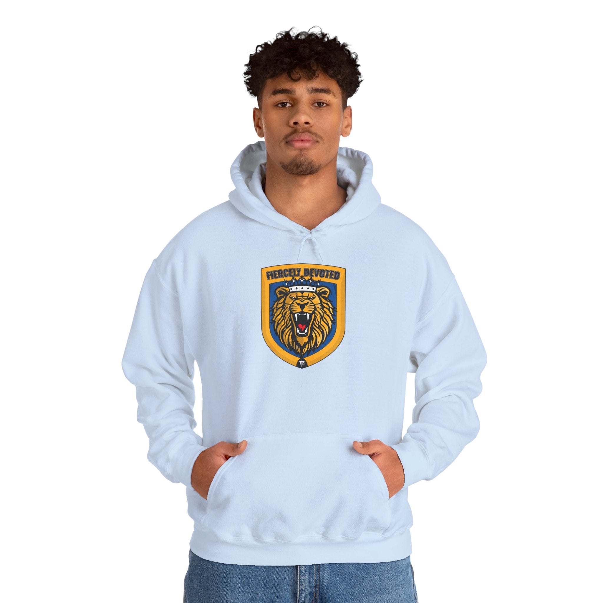 Fiercely Devoted Lion Hoodie